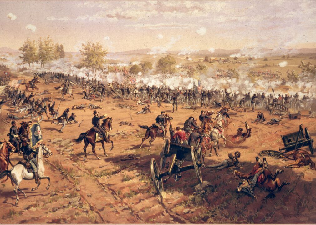 Then: Gettysburg, Pennsylvania (1863)